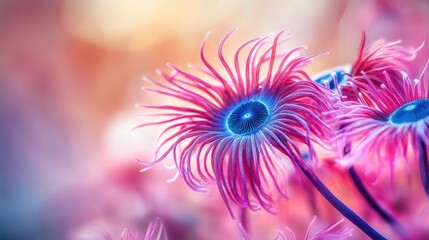Vibrant Sea Anemones in Natural Light