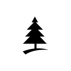 abstract christmas tree