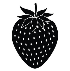 illustration of a strawberry vector art