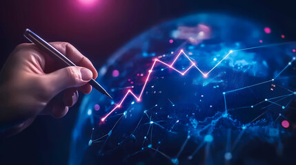 Visualizing Growth Graphs and Financial Data for Strategic Business Investments