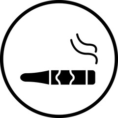 Cigar icon style