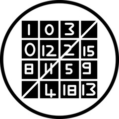 Bingo icon style