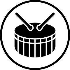 Drum icon style
