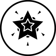 Glowing Star icon style