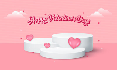 Valentine days vector design creative