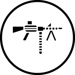 Machine Gun icon style