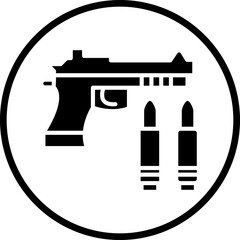 Gun icon style