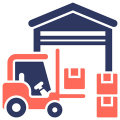 Warehousing Icon
