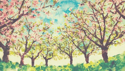 Obraz premium 葉桜