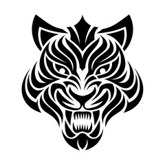 Obraz premium Lion head illustration art for tattoo design