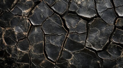 Abstract Dry Earth Textures in Harsh Light