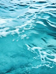 Fototapeta premium the AI Image Generator, Calm Blue Ocean With Peaceful Texture and Gentle