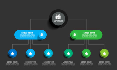 Infographic design template with place for your data. Vector illustration.
