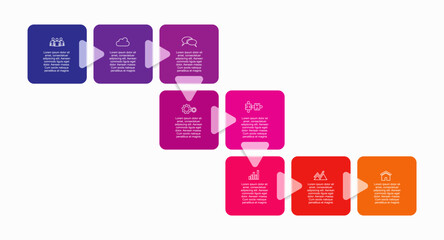 Infographic design template with place for your data. Vector illustration.