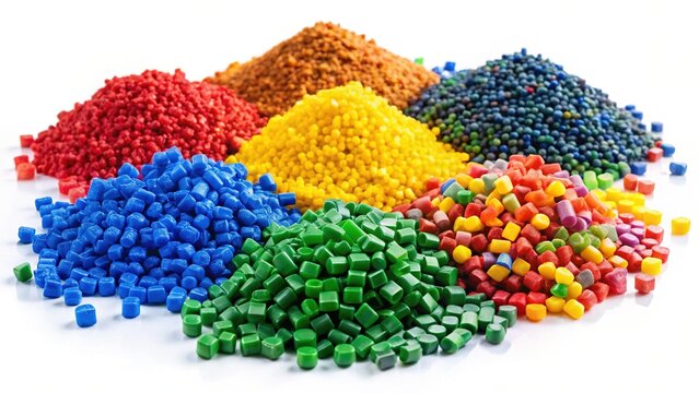 Colorful Polymer Masterbatch Granules: Cold Cut Plastic Raw Material for Manufacturing
