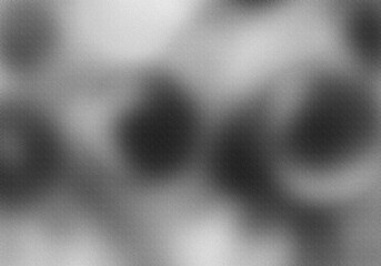 Black and white grainy gradient abstract halftone background, aesthetic texture
