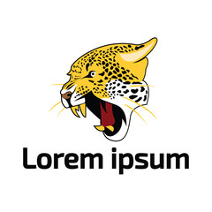 cheetah mascot esport logo design