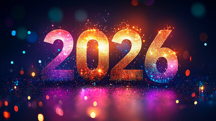 Frohes Neues Jahr, Feiern, Silvester, Sylvester, 2025 Farben, Hintergrund. Karte Design. Glitter Licht, Luxus, Premium