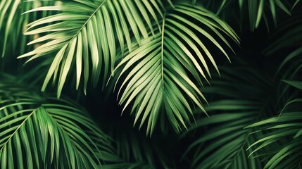 Lush Green Leaf Textures with Natural Lighting