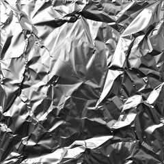 Silver background metal foil