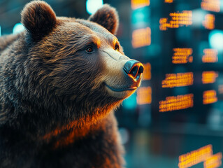 Bear Market on the Stock Exchange
