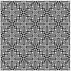 Seamless pattern with repeating abstract shapes.Black and white texture.Design element for prints, decoration, cover, textile,wallpaper, background, wrapping paper, clothing, fabric, package, cards.