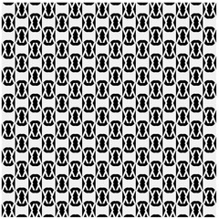 Seamless pattern with repeating abstract shapes.Black and white texture.Design element for prints, decoration, cover, textile,wallpaper, background, wrapping paper, clothing, fabric, package, cards.