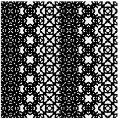 Seamless pattern with repeating abstract shapes.Black and white texture.Design element for prints, decoration, cover, textile,wallpaper, background, wrapping paper, clothing, fabric, package, cards.
