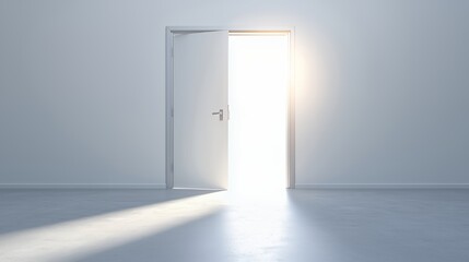A Glimmer of Hope: Open Door to a Brighter Future