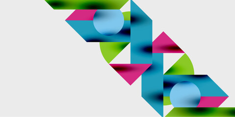 Vibrant abstract background circles with smooth gradients, creating a dynamic and modern design. Ideal for creative, tech, or contemporary-themed projects