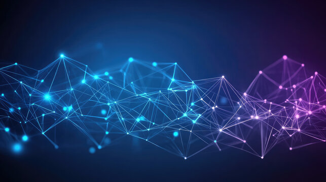 Abstract Digital Background, Binary Code and AI Algorithms in Motion, Ideal for Tech - Themed Visuals and Representing the Digital Realm