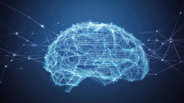 Abstract Digital Background, Binary Code and AI Algorithms in Motion, Ideal for Tech - Themed Visuals and Representing the Digital Realm