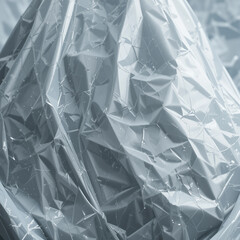 White plastic bag background texture