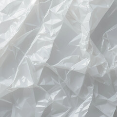 White plastic bag background texture