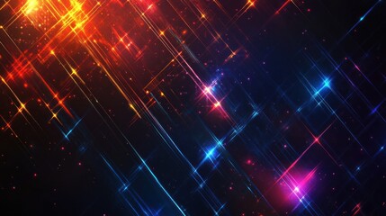 Fototapeta premium Abstract Colorful Lights