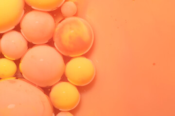 oil, water and milk create interesting pictures