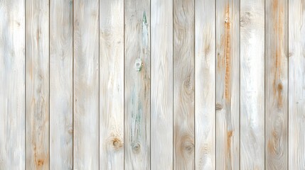 Fototapeta premium Vintage wooden planks background with beige weathered texture and natural grain pattern This rustic shabby chic style wooden surface can be used for various design and decor purposes