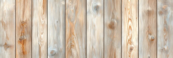 Naklejka premium Warm rustic wooden plank background with horizontal natural wood grain pattern and textured surface Empty copy space for websites banners scrapbook pages vintage home decor