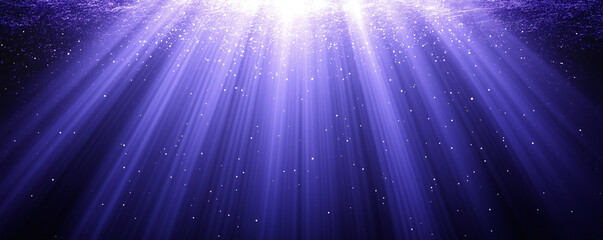 Abstract Purple Blurred Background: Gradient Light Rays and Subtle Shadows for Elegant Design