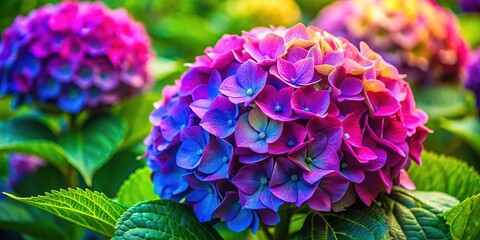 Double Hydrangea Burst of Color