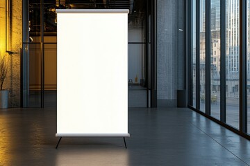 High Detail Image of Business Roll Up Banner Template
