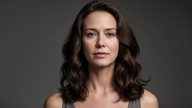 Aging process. Morphing face and body. Invecchiamento e ringiovanimento. Time lapse of portrait changing evolution. Old and young and reverse .