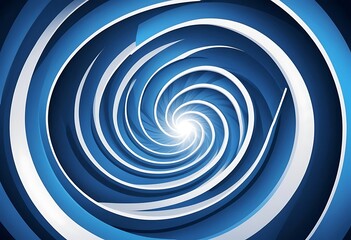 Obraz premium abstract blue spiral background