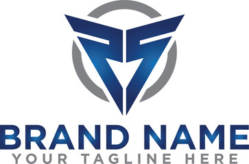 Letter S logo with lines similar to law paragraphs