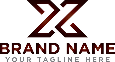 X logo design vector template design for brand