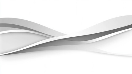 Abstract gray and white wave pattern background