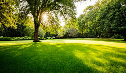 Bask in the beauty of greenery where shadows speak of timeless natural bliss