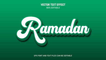 Ramadan 3d text  editable text effect