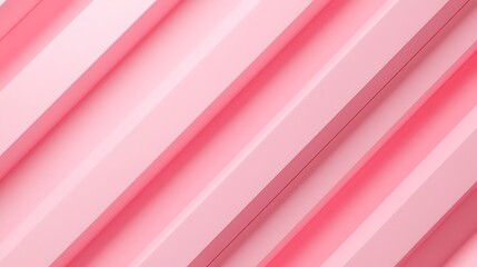 Fototapeta premium Elegant Pink Stripes with Smooth Texture and Soft Shadows for Modern Design Backgrounds