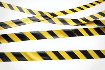 Yellow and black hazard stripes background with warning pattern and caution design